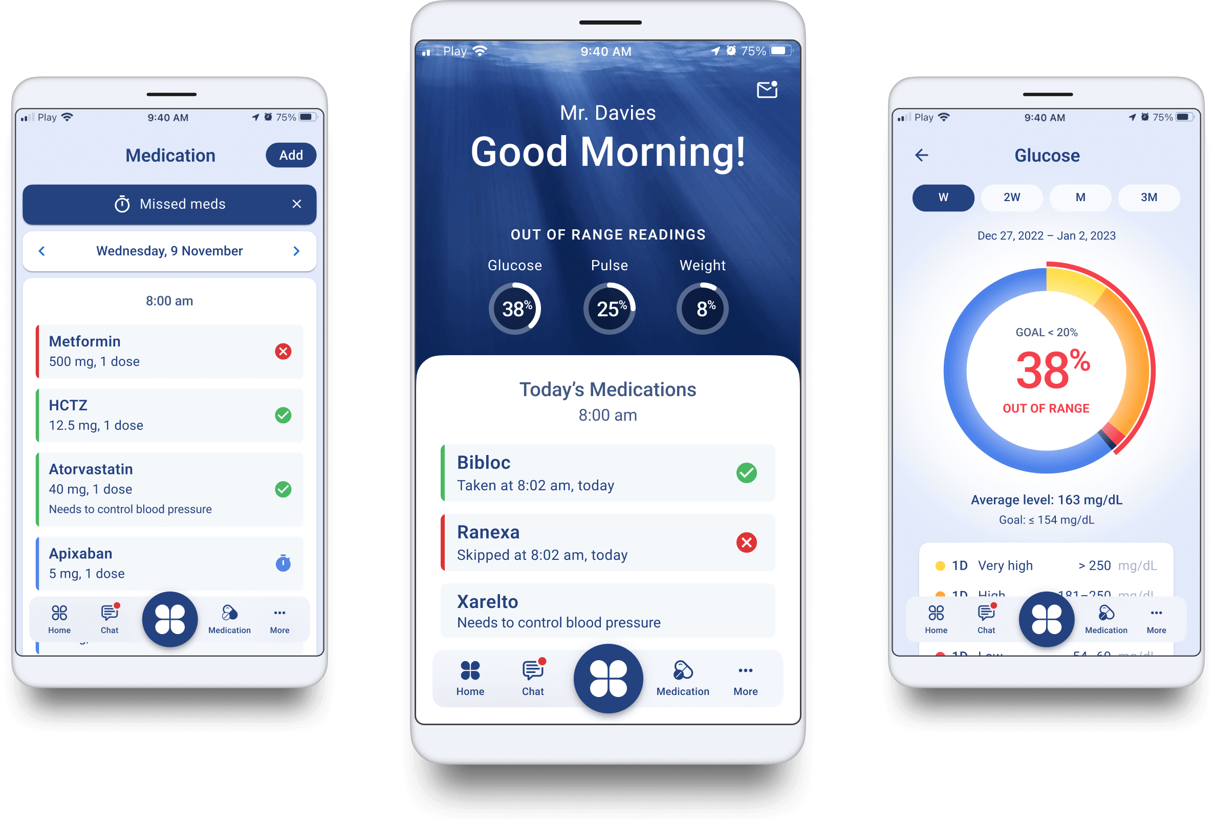 Mobile app design